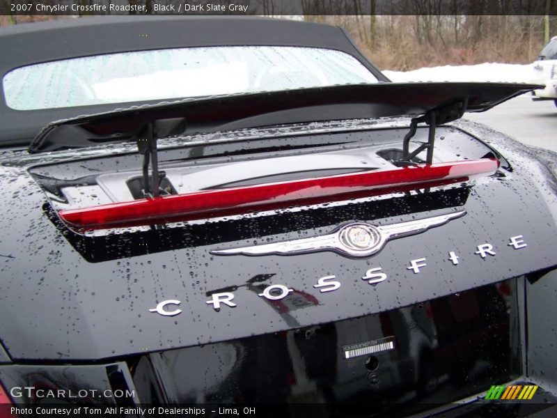 Black / Dark Slate Gray 2007 Chrysler Crossfire Roadster