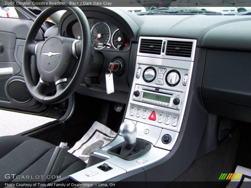 Black / Dark Slate Gray 2007 Chrysler Crossfire Roadster