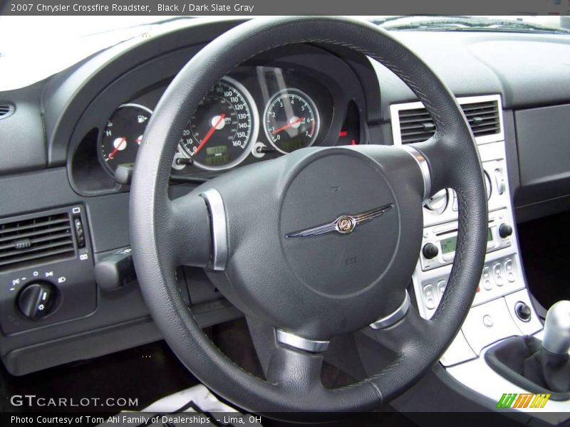 Black / Dark Slate Gray 2007 Chrysler Crossfire Roadster