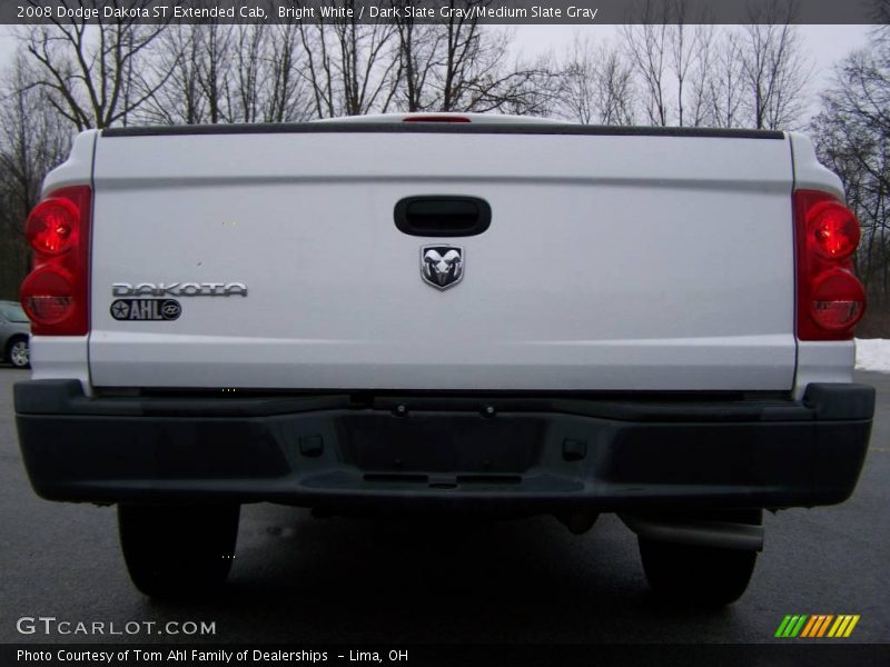 Bright White / Dark Slate Gray/Medium Slate Gray 2008 Dodge Dakota ST Extended Cab