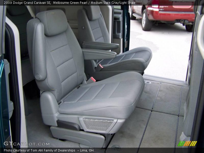 Melbourne Green Pearl / Medium Slate Gray/Light Shale 2009 Dodge Grand Caravan SE