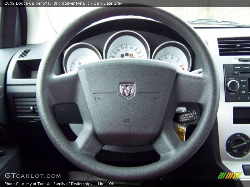 Bright Silver Metallic / Dark Slate Gray 2009 Dodge Caliber SXT