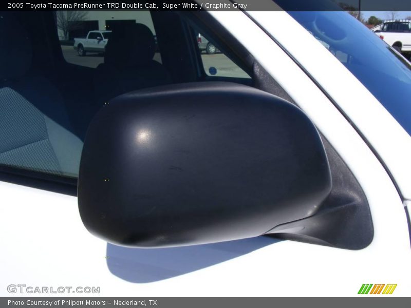 Super White / Graphite Gray 2005 Toyota Tacoma PreRunner TRD Double Cab