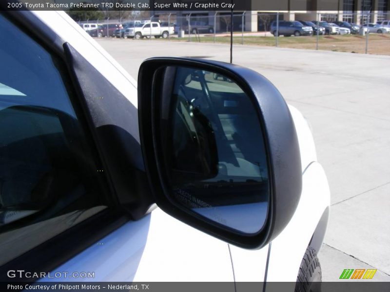 Super White / Graphite Gray 2005 Toyota Tacoma PreRunner TRD Double Cab
