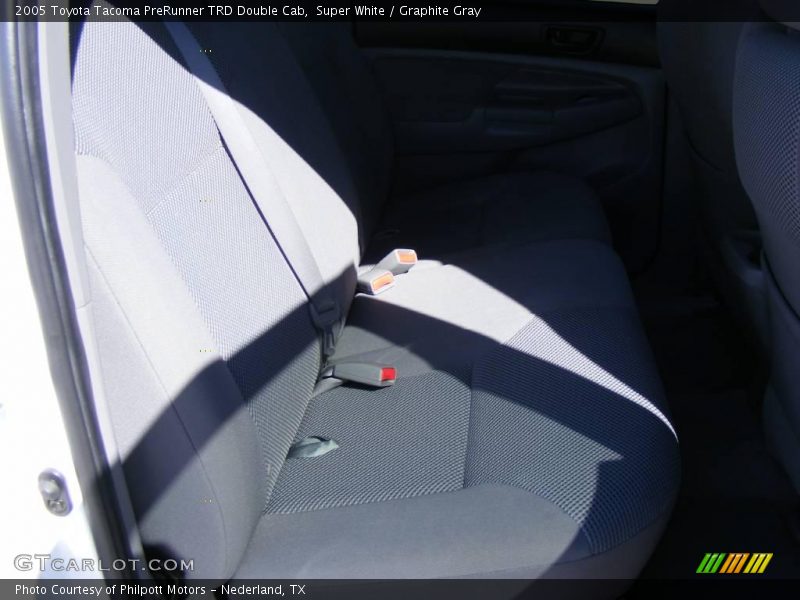 Super White / Graphite Gray 2005 Toyota Tacoma PreRunner TRD Double Cab