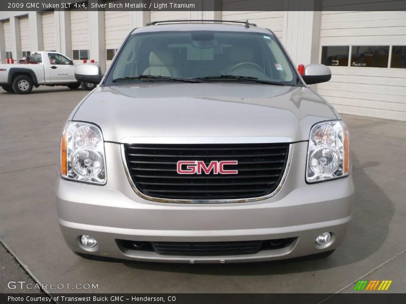 Silver Birch Metallic / Light Titanium 2009 GMC Yukon SLT 4x4