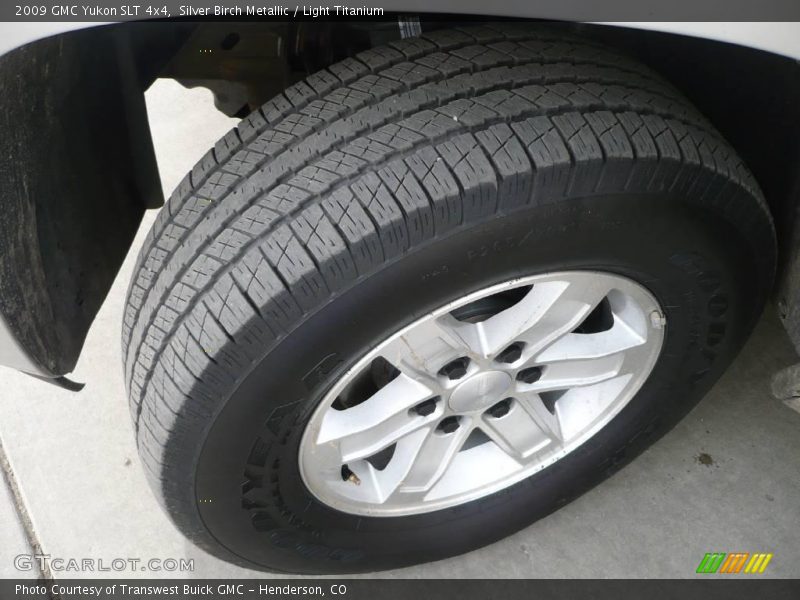 Silver Birch Metallic / Light Titanium 2009 GMC Yukon SLT 4x4