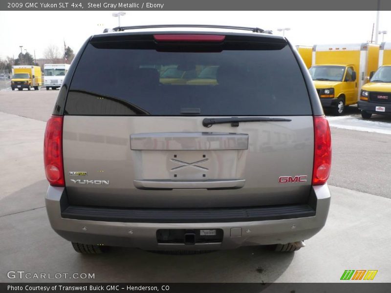 Steel Gray Metallic / Ebony 2009 GMC Yukon SLT 4x4