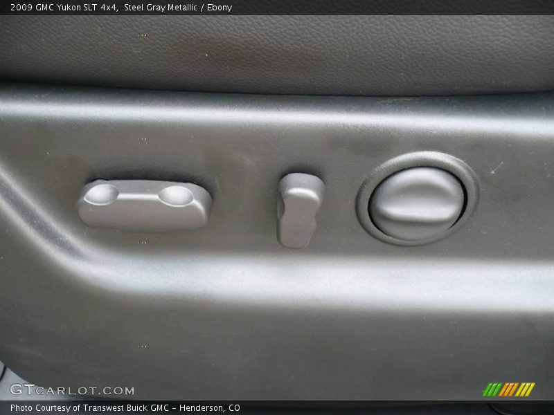 Steel Gray Metallic / Ebony 2009 GMC Yukon SLT 4x4