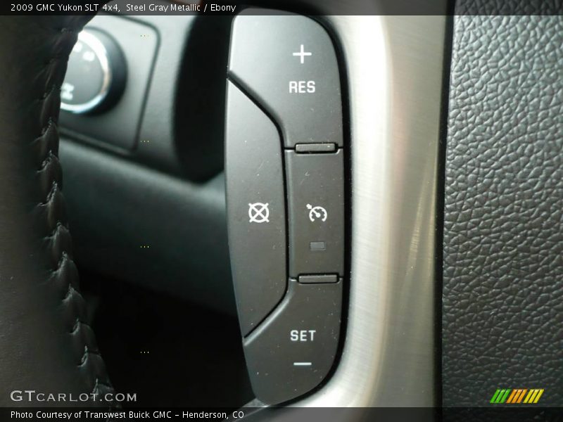 Steel Gray Metallic / Ebony 2009 GMC Yukon SLT 4x4