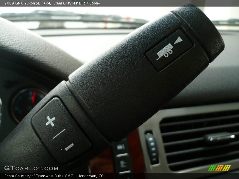 Steel Gray Metallic / Ebony 2009 GMC Yukon SLT 4x4