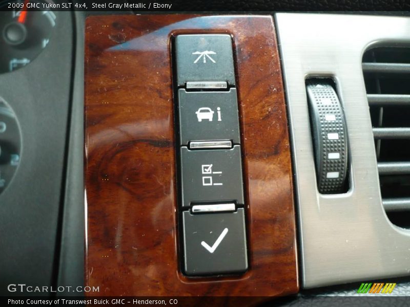 Steel Gray Metallic / Ebony 2009 GMC Yukon SLT 4x4
