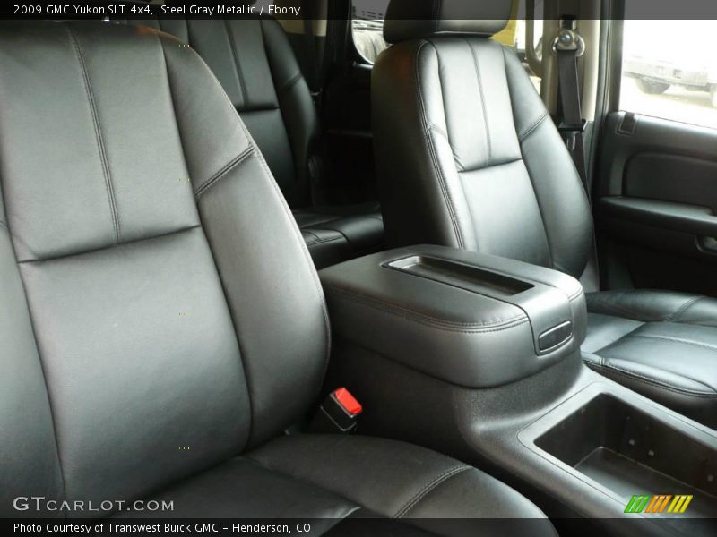 Steel Gray Metallic / Ebony 2009 GMC Yukon SLT 4x4