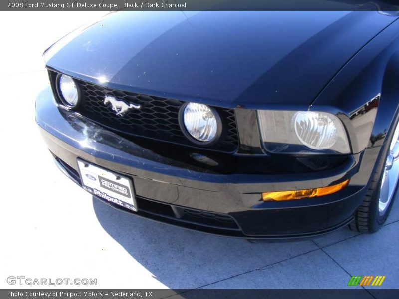 Black / Dark Charcoal 2008 Ford Mustang GT Deluxe Coupe