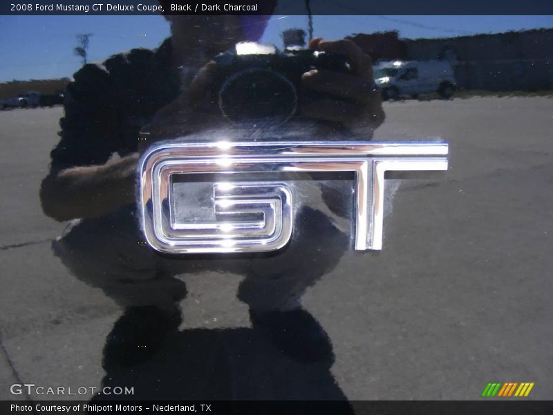 Black / Dark Charcoal 2008 Ford Mustang GT Deluxe Coupe