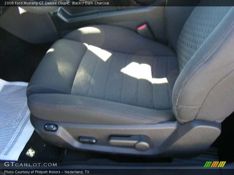Black / Dark Charcoal 2008 Ford Mustang GT Deluxe Coupe