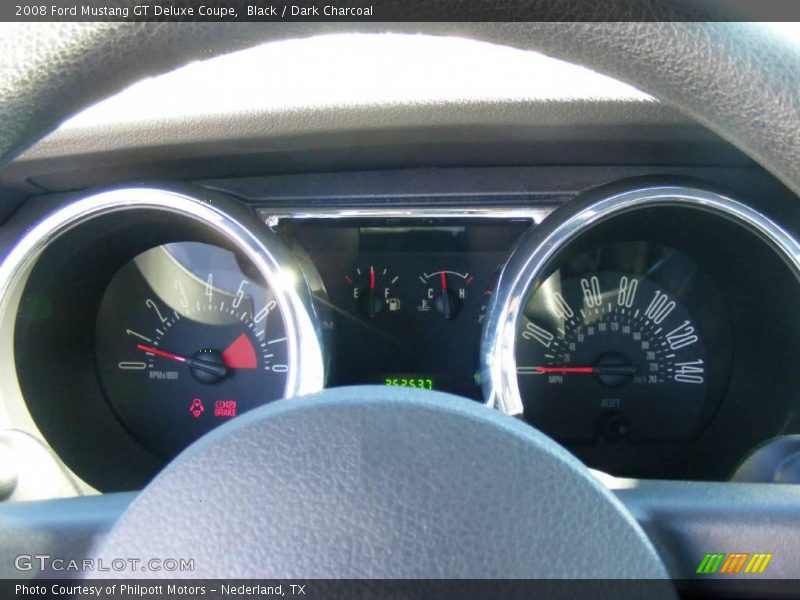 Black / Dark Charcoal 2008 Ford Mustang GT Deluxe Coupe