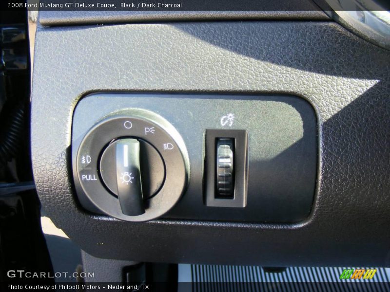 Black / Dark Charcoal 2008 Ford Mustang GT Deluxe Coupe