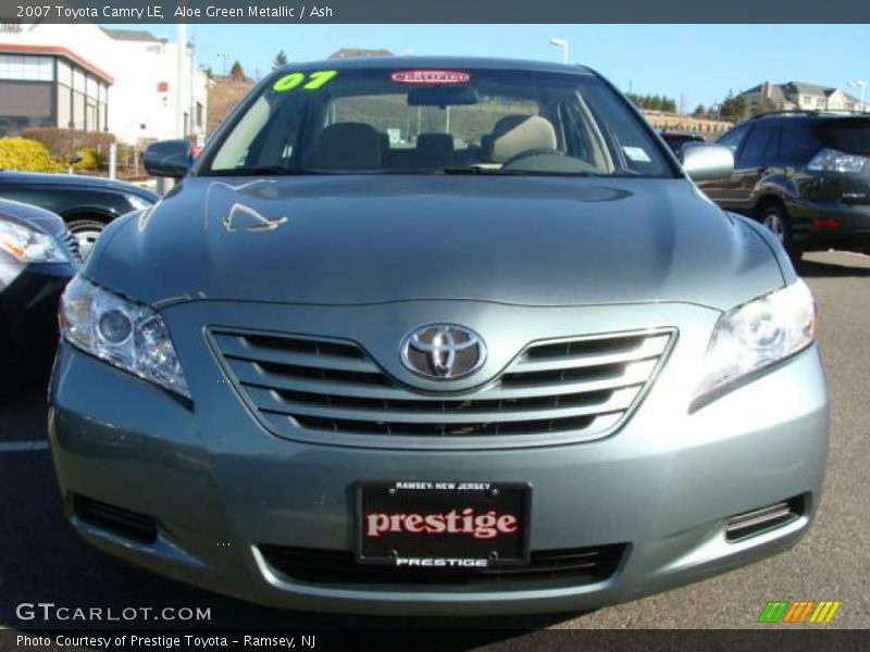 Aloe Green Metallic / Ash 2007 Toyota Camry LE