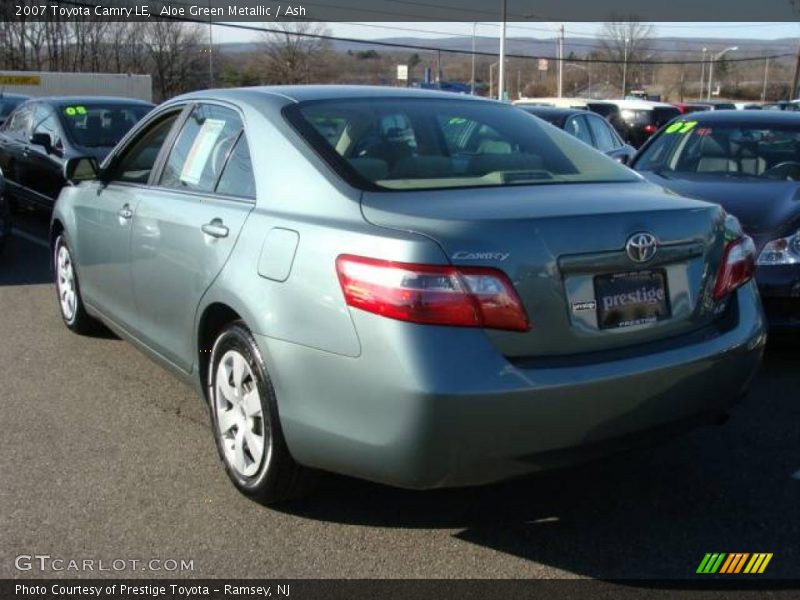 Aloe Green Metallic / Ash 2007 Toyota Camry LE