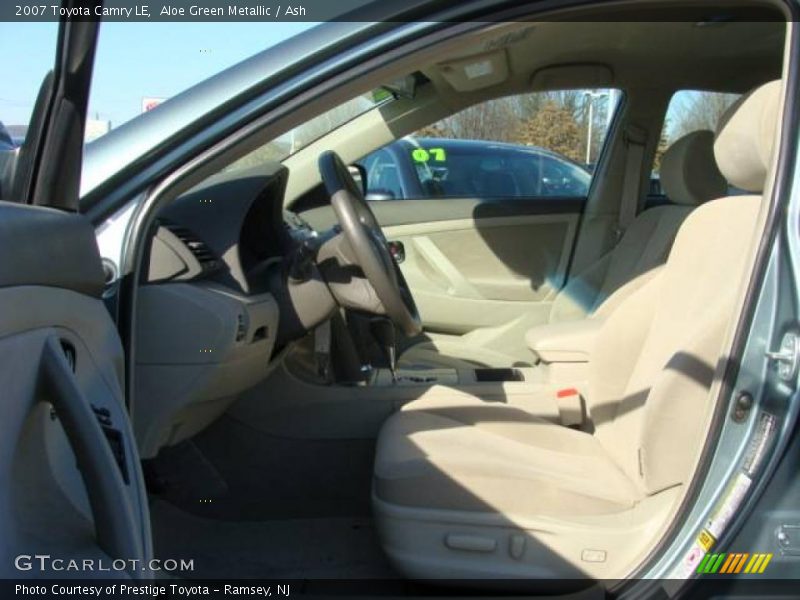 Aloe Green Metallic / Ash 2007 Toyota Camry LE