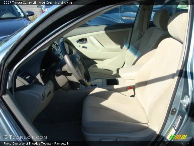 Aloe Green Metallic / Ash 2007 Toyota Camry LE