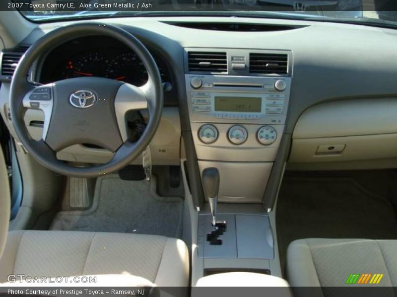 Aloe Green Metallic / Ash 2007 Toyota Camry LE