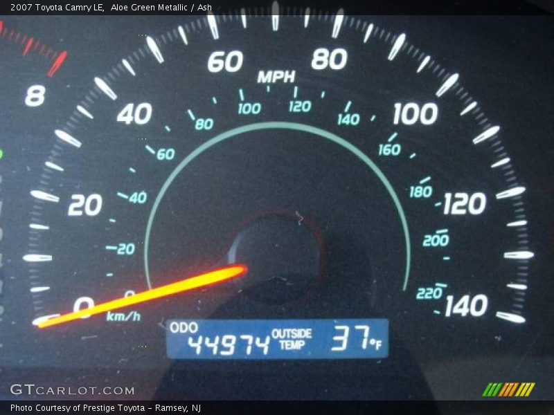 Aloe Green Metallic / Ash 2007 Toyota Camry LE