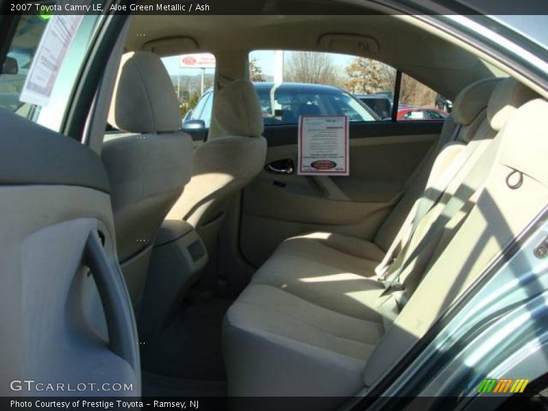 Aloe Green Metallic / Ash 2007 Toyota Camry LE