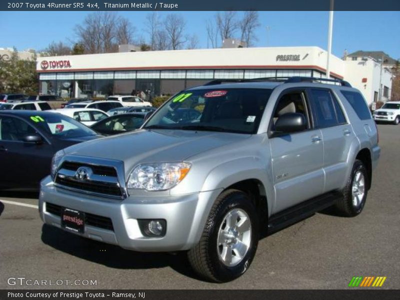 Titanium Metallic / Taupe 2007 Toyota 4Runner SR5 4x4