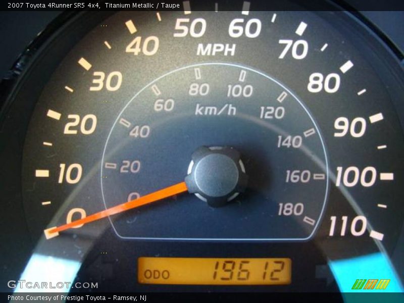 Titanium Metallic / Taupe 2007 Toyota 4Runner SR5 4x4