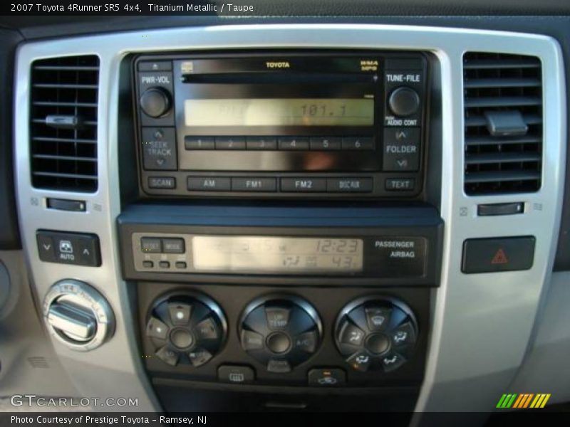 Titanium Metallic / Taupe 2007 Toyota 4Runner SR5 4x4