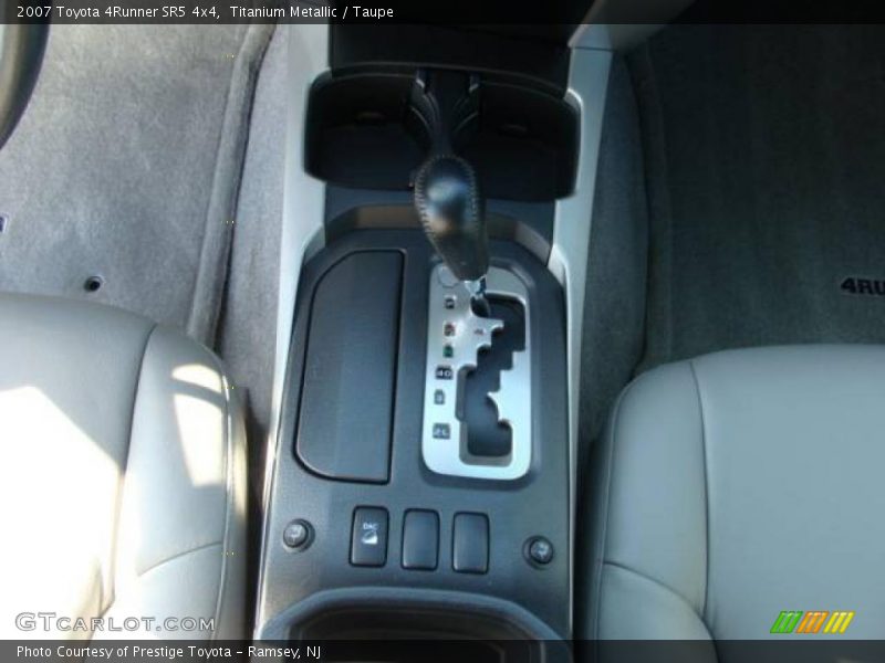 Titanium Metallic / Taupe 2007 Toyota 4Runner SR5 4x4