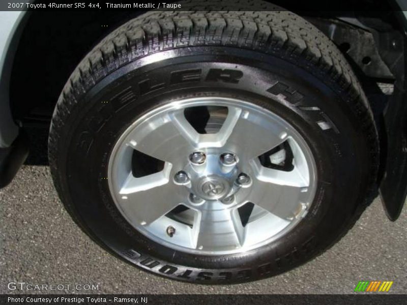 Titanium Metallic / Taupe 2007 Toyota 4Runner SR5 4x4