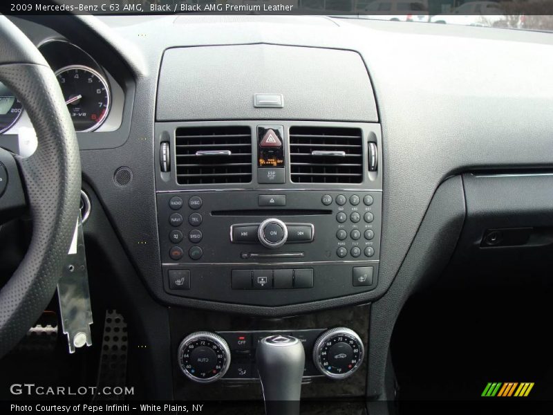 Black / Black AMG Premium Leather 2009 Mercedes-Benz C 63 AMG