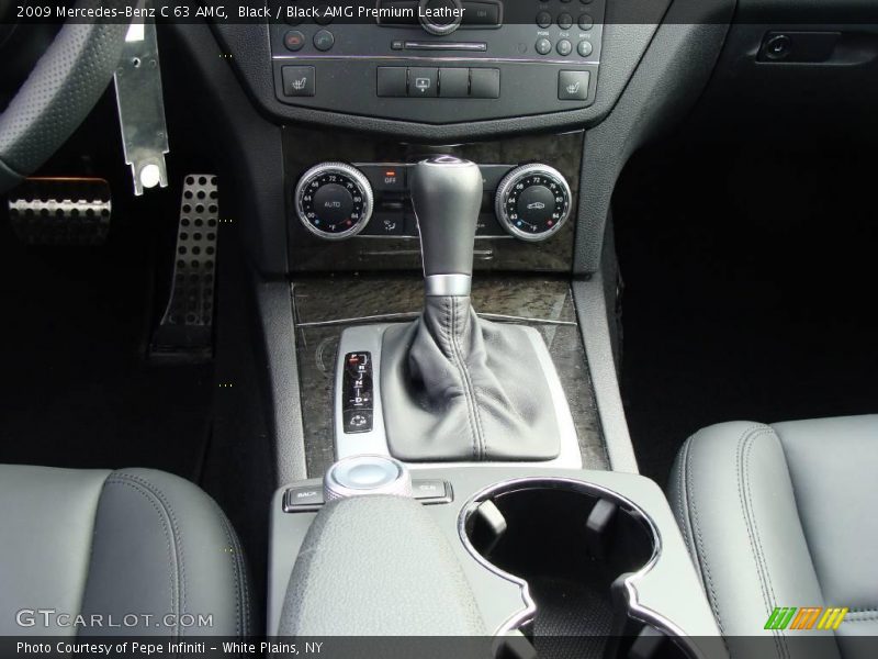 Black / Black AMG Premium Leather 2009 Mercedes-Benz C 63 AMG