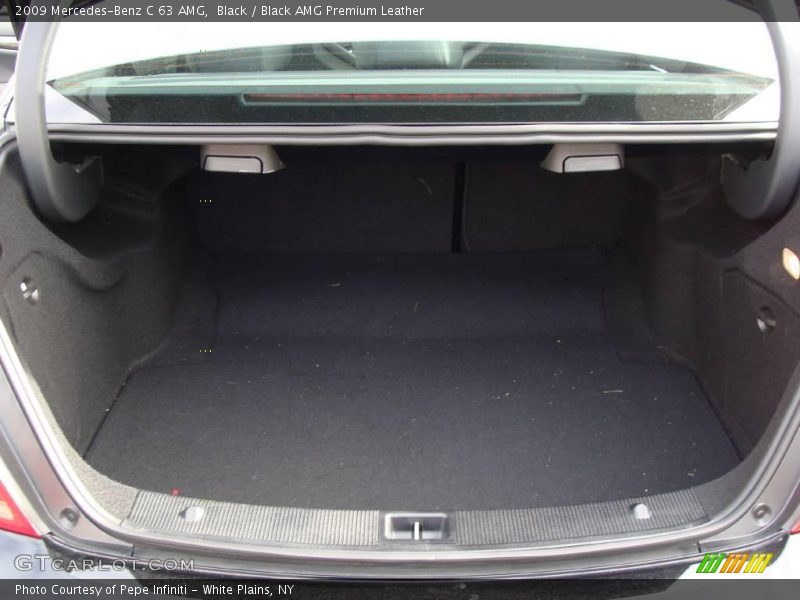 Black / Black AMG Premium Leather 2009 Mercedes-Benz C 63 AMG