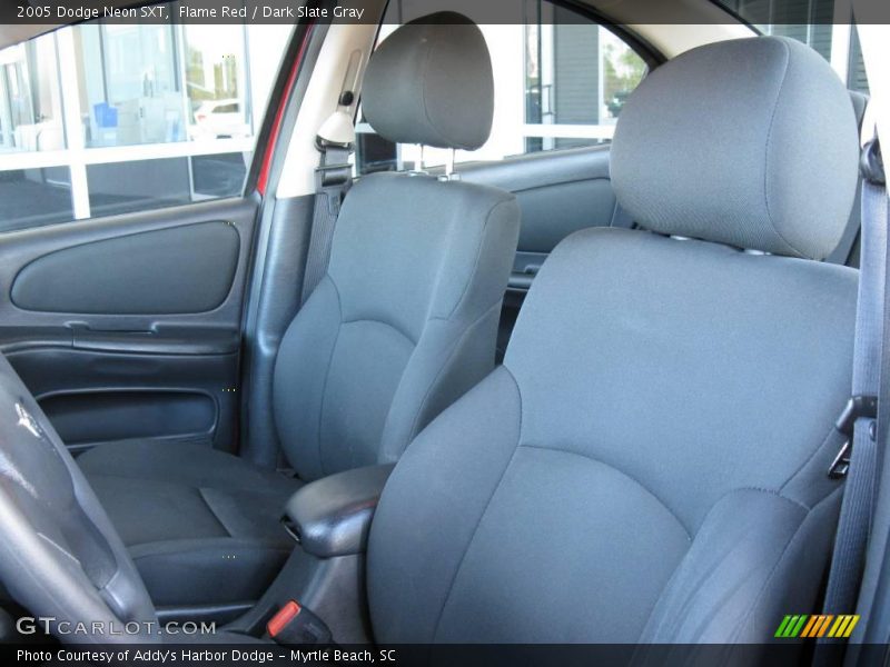Flame Red / Dark Slate Gray 2005 Dodge Neon SXT