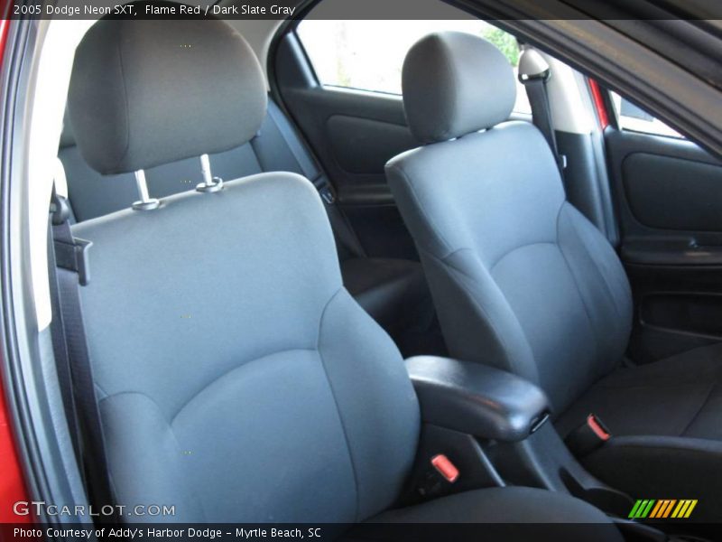 Flame Red / Dark Slate Gray 2005 Dodge Neon SXT