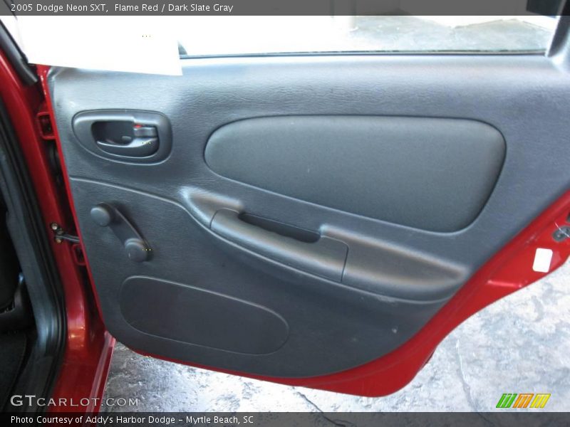 Flame Red / Dark Slate Gray 2005 Dodge Neon SXT