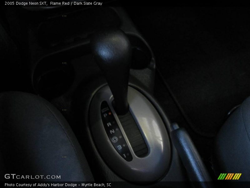 Flame Red / Dark Slate Gray 2005 Dodge Neon SXT