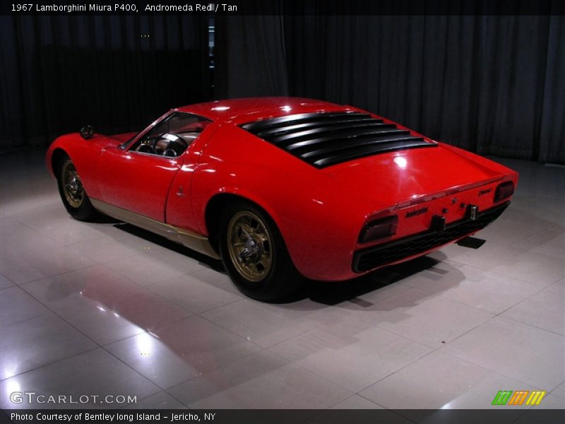 Andromeda Red / Tan 1967 Lamborghini Miura P400