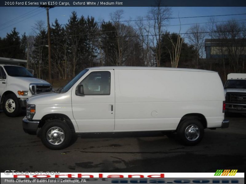 Oxford White / Medium Flint 2010 Ford E Series Van E150 Cargo