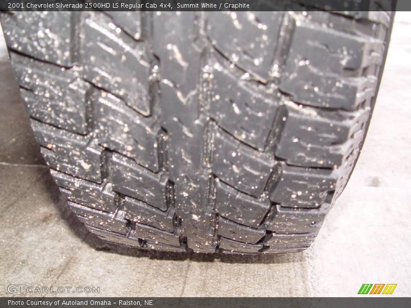 Summit White / Graphite 2001 Chevrolet Silverado 2500HD LS Regular Cab 4x4