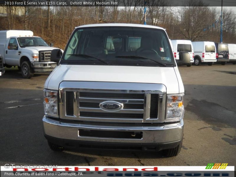 Oxford White / Medium Flint 2010 Ford E Series Van E150 Cargo