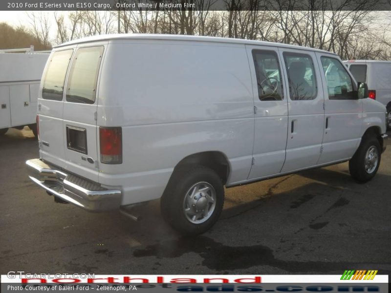 Oxford White / Medium Flint 2010 Ford E Series Van E150 Cargo