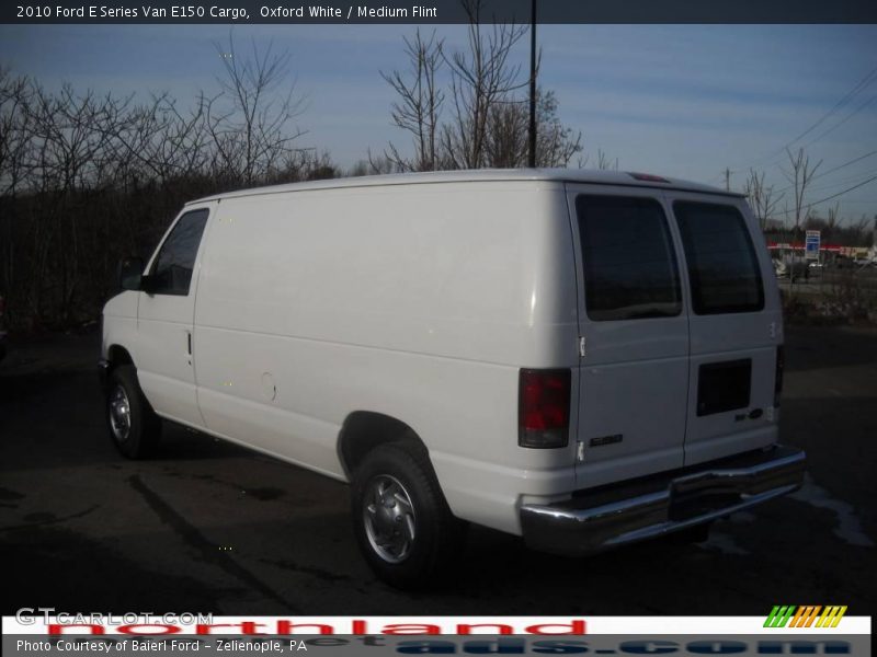 Oxford White / Medium Flint 2010 Ford E Series Van E150 Cargo
