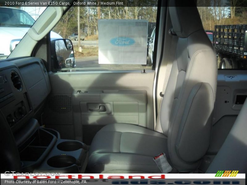 Oxford White / Medium Flint 2010 Ford E Series Van E150 Cargo