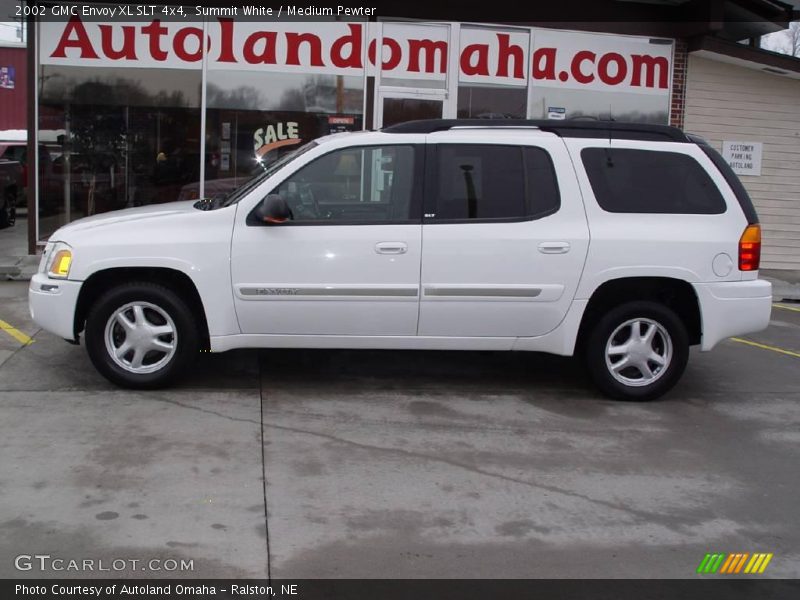 Summit White / Medium Pewter 2002 GMC Envoy XL SLT 4x4