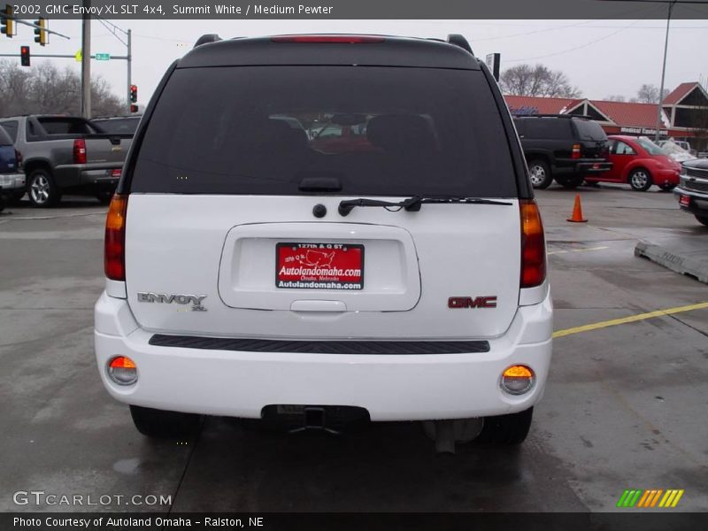 Summit White / Medium Pewter 2002 GMC Envoy XL SLT 4x4